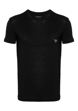 Emporio Armani logo-print T-shirt (pack of two) - Black