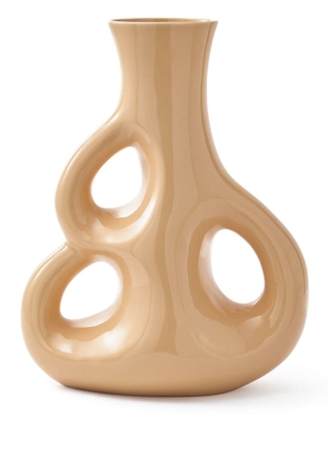 POLSPOTTEN Three Ears ceramic vase (50.5cm x 22cm) - Neutrals