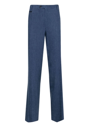 Corneliani mid-rise tailored trousers - Blue