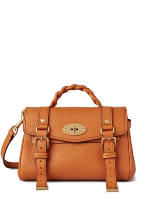 Mulberry mini Alexa leather tote bag - Orange