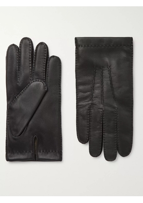 Dents - Shaftesbury Touchscreen Cashmere-Lined Leather Gloves - Men - Black - M