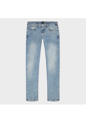 PS Paul Smith Slim-Fit Light-Wash 'Organic Reflex' Jeans Blue