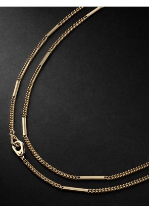 Foundrae - Gold Chain Necklace - Men - Gold