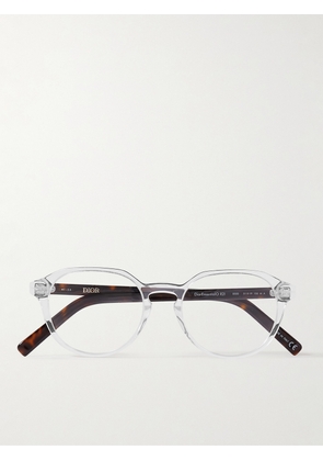 Dior Eyewear - DiorEssentialO R21 Round-Frame Acetate Optical Glasses - Men - Neutrals