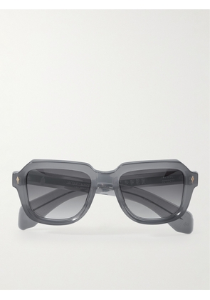 Jacques Marie Mage - Taos Square-Frame Acetate Sunglasses - Men - Gray