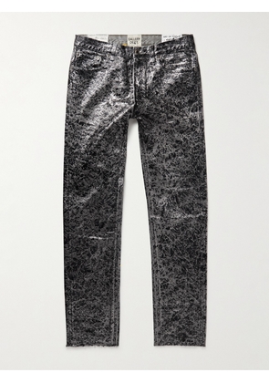 Gallery Dept. - Analog 5001 Slim-Fit Metallic Painted Jeans - Men - Gray - UK/US 30