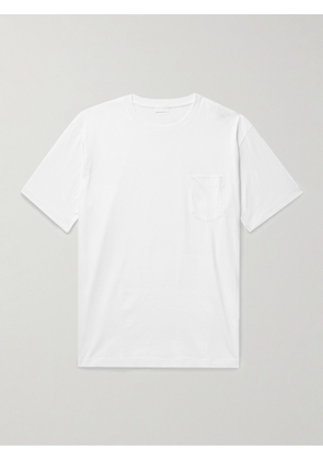 Håndværk - Pima Cotton-Jersey T-Shirt - Men - White - S
