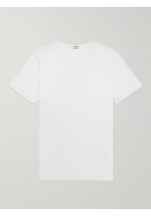 Zimmerli - Sea Island Cotton-Jersey T-Shirt - Men - White - S