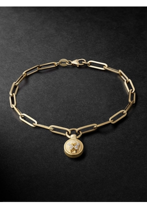Foundrae - Mini Reverie Crest Gold Diamond Bracelet - Men - Gold