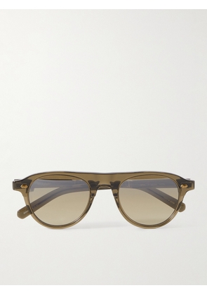 Mr Leight - Stahl Aviator-Style Acetate Sunglasses - Men - Brown