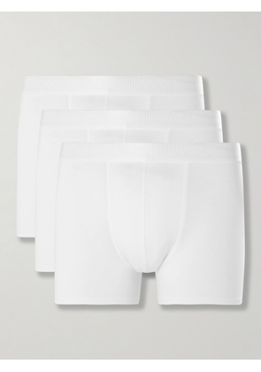CDLP - Three-Pack Stretch-Lyocell Jersey Boxer Briefs - Men - White - S