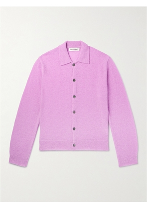 Our Legacy - Evening Polo Alpaca-Blend Cardigan - Men - Pink - IT 44