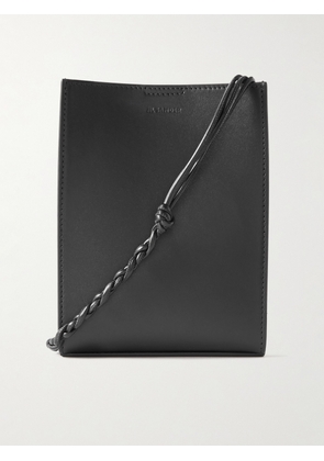 Jil Sander - Tangle Small Leather Messenger Bag - Men - Black