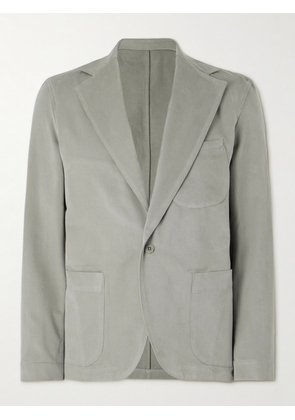 Stòffa - Cotton-Twill Suit Jacket - Men - Green - IT 46
