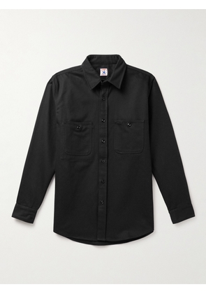 Randy's Garments - Cotton-Twill Shirt - Men - Black - S
