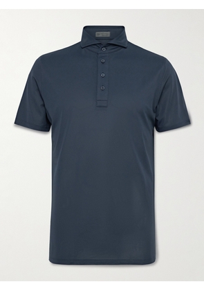 G/FORE - Essential Cutaway-Collar Piqué Golf Polo Shirt - Men - Blue - S