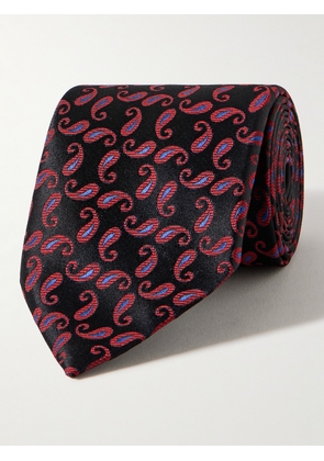 Charvet - 8.5cm Paisley-Jacquard Silk Tie - Men - Red