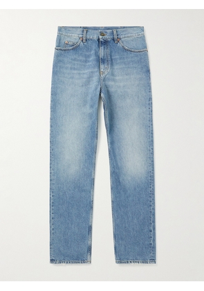 Gucci - Straight-Leg Horsebit-Detailed Jeans - Men - Blue - UK/US 28