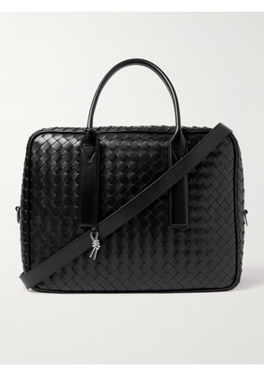Bottega Veneta - Intrecciato Leather Briefcase - Men - Black