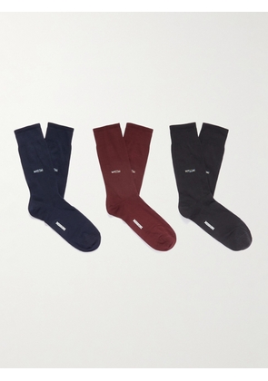 Missoni - Three-Pack Cotton-Blend Socks - Men - Multi - 42-43