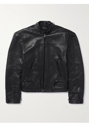 Balenciaga - Leather Jacket - Men - Black - 1