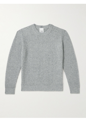 Allude - Ribbed Cashmere Sweater - Men - Gray - S