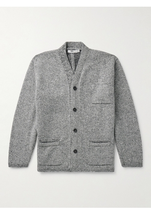 Inis Meáin - Oversized Donegal Merino Wool and Cashmere-Blend Cardigan - Men - Gray - S