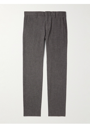 NN07 - Theo 1067 Straight-Leg Stretch-Cotton Trousers - Men - Gray - 29W 32L