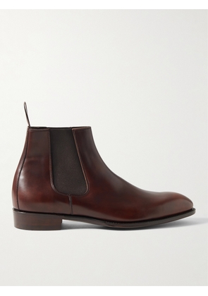George Cleverley - Jason Leather Chelsea Boots - Men - Brown - UK 7