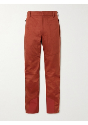 Zegna - Straight-Leg Padded Cashmere Ski Pants - Men - Red - S