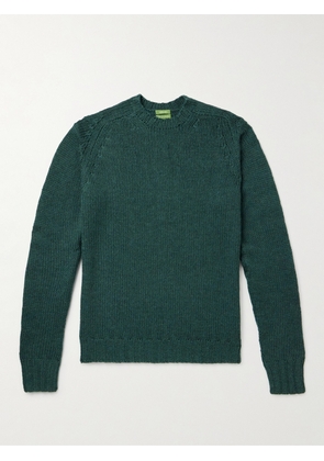 Sid Mashburn - Ribbed Wool Sweater - Men - Green - S
