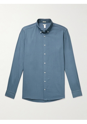 Massimo Alba - Boston Button-Down Collar Twill Shirt - Men - Blue - S