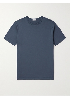 Sunspel - Slim-Fit Cotton-Jersey T-Shirt - Men - Blue - S