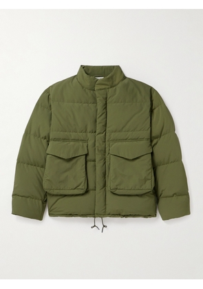 Snow Peak - Quilted Shell Down Jacket - Men - Green - M