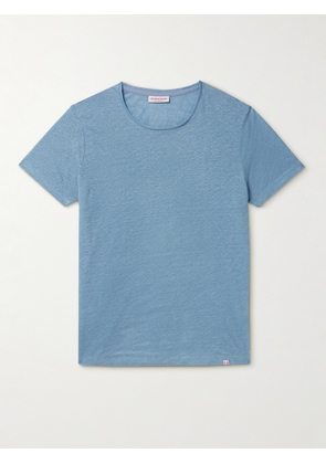 Orlebar Brown - OB-T Slim-Fit Linen-Jersey T-Shirt - Men - Blue - S