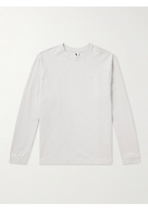 Nike - Logo-Embroidered Cotton T-Shirt - Men - White - S
