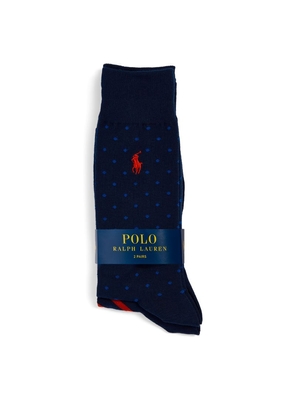 Polo Ralph Lauren Patterned Socks (Pack Of 2)