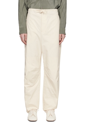 LEMAIRE Off-White Maxi Trousers