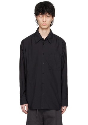 LEMAIRE Black Double Pocket Shirt
