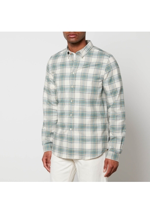 PS Paul Smith Checked Organic Cotton-Flannel Shirt - S