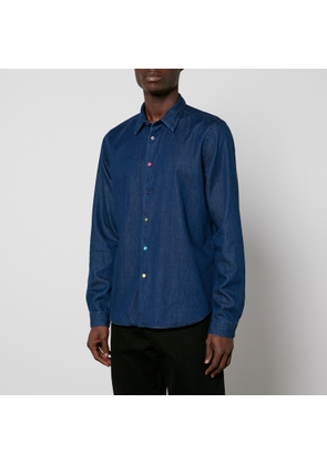 PS Paul Smith Cotton and Lyocell-Blend Shirt - M