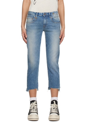 R13 Blue Rips Jeans