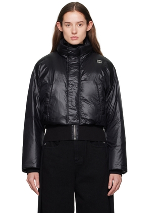 WOOYOUNGMI Black Coated Down Jacket