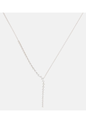 Melissa Kaye Aria Cascade 18kt gold necklace with diamonds