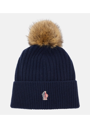 Moncler Grenoble Cashmere and wool beanie