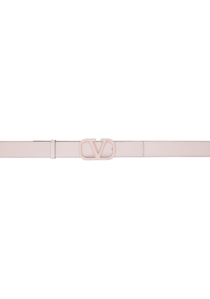Valentino Garavani Pink VLogo Signature 30 Belt