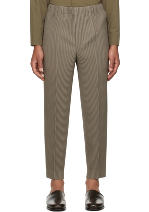HOMME PLISSÉ ISSEY MIYAKE Khaki Compleat Trousers