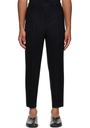 HOMME PLISSÉ ISSEY MIYAKE Black Compleat Trousers