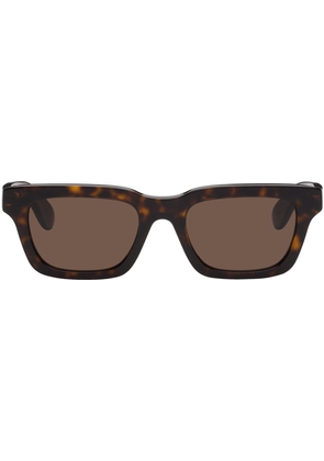 Alexander McQueen Tortoiseshell Square Sunglasses