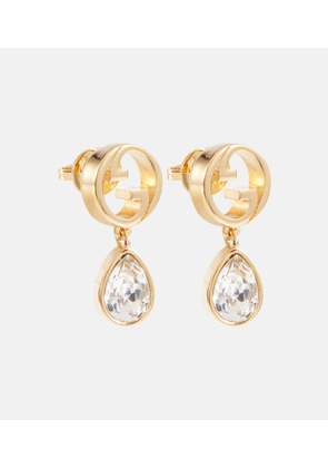 Gucci Gucci Blondie crystal-embellished earrings